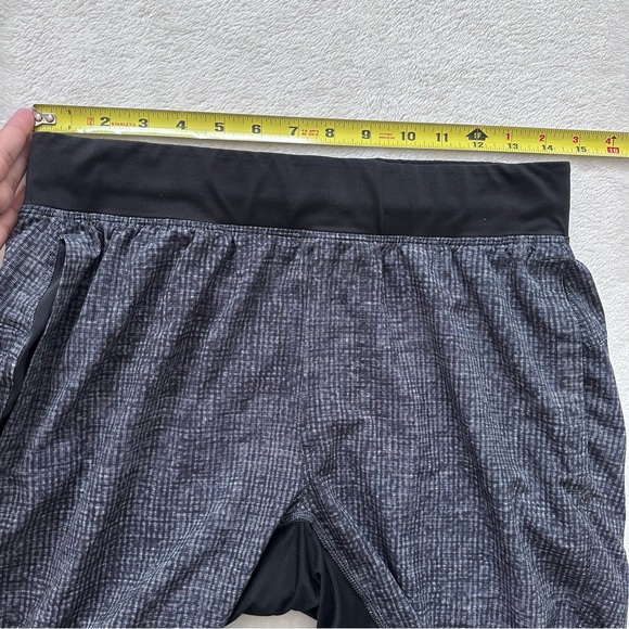 Lululemon Men's T.H.E. Short Linerless Gridiron Starlight Black M - Picture 9 of 15